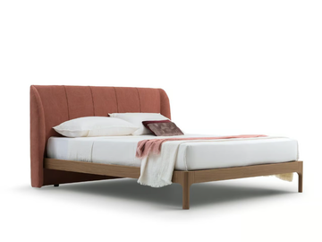 SCIROCCO - Bed with upholstered headboard by Santalucia Mobili - view 2
